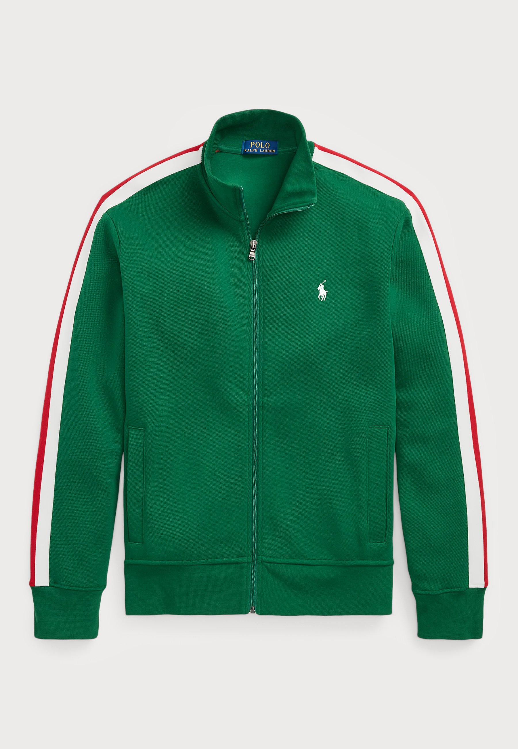 Polo Ralph Lauren LSTRAKJKTM13 - Veste d'entraînement - vert tennis multicolore