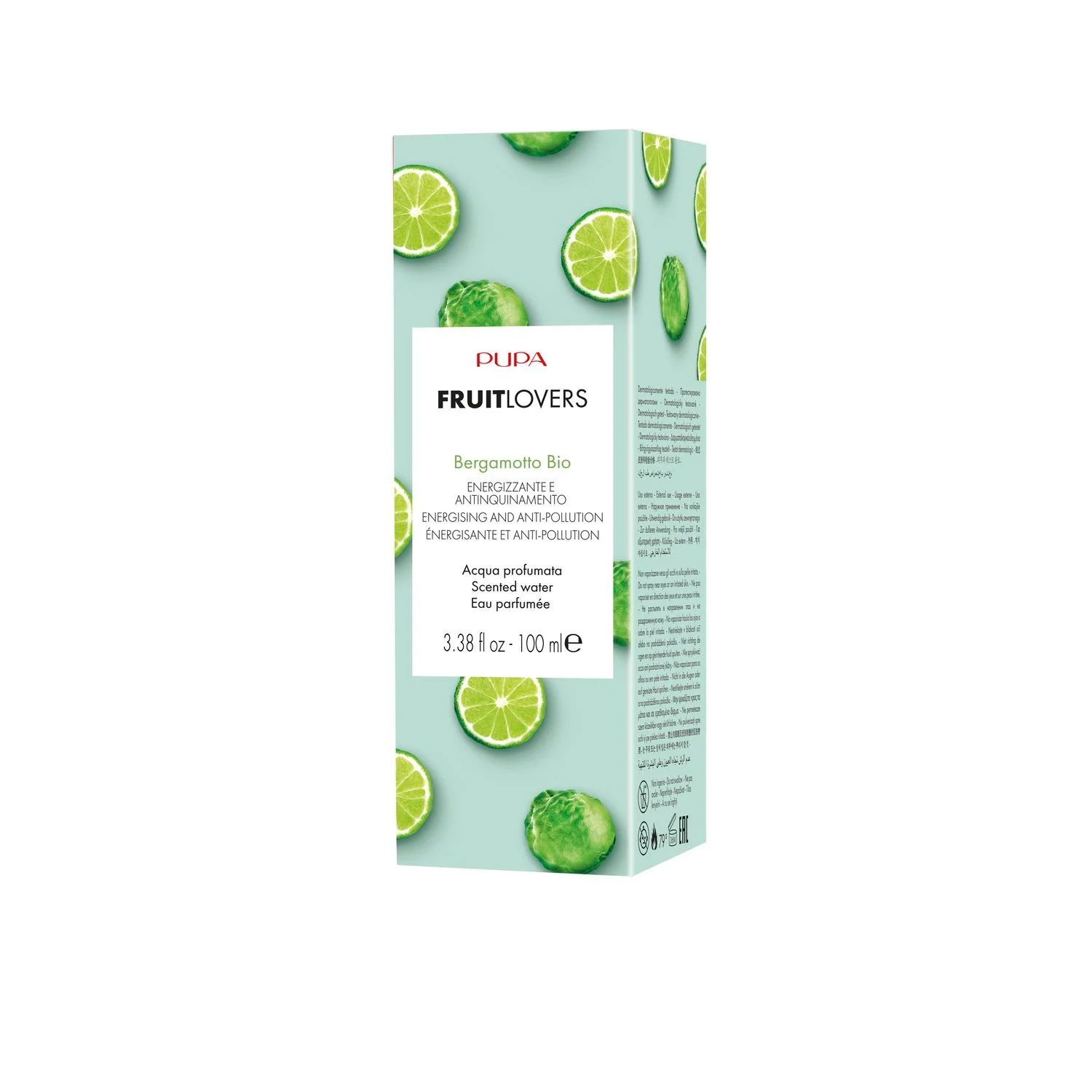 Trattamenti Corpo Fruit Lovers Acqua Profumata - Bergamotto Bio - Acqua Aromatica