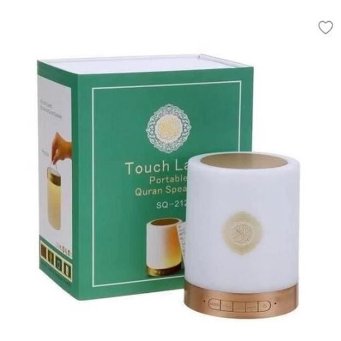 Altavoz Bluetooth para el Corán - Luz nocturna LED - Islam musulmán - Mujer embarazada Bebé