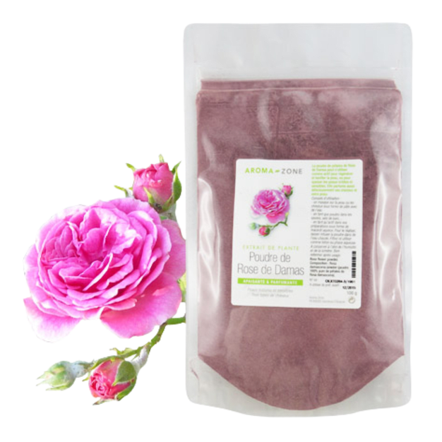 Poudre de Rose de Damas 100g