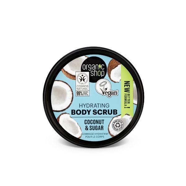 Organic Shop Hydratačný telový peeling s kokosom 250 ml