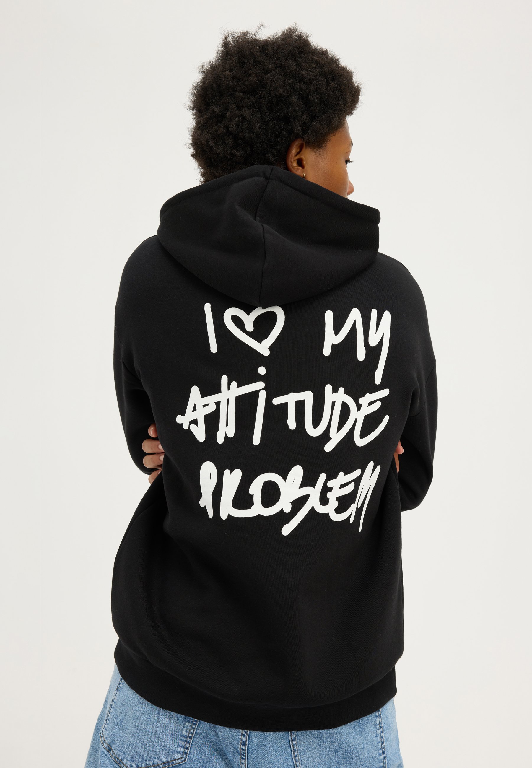 YOURTURN UNISEX - Sweatshirt - zwart