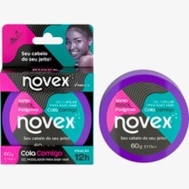 Novex Hair Styling Gel Stick With Me 12H hårfikserende gel 60g 60g