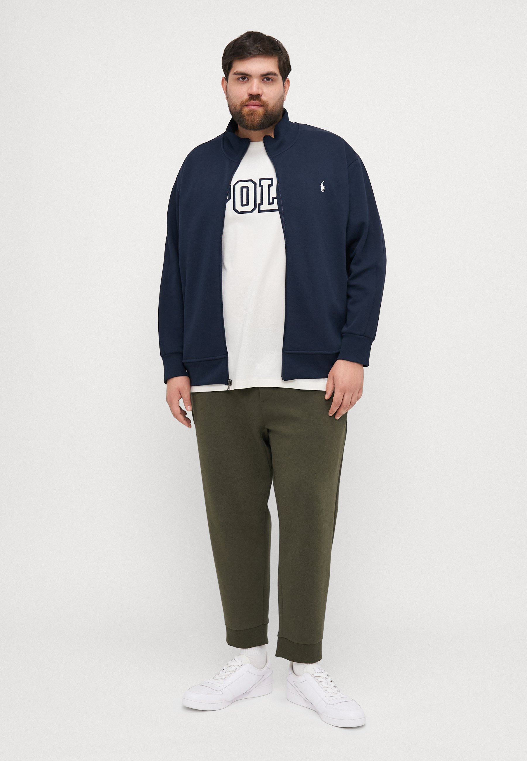 Bluza rozpinana Polo Ralph Lauren Big & Tall - aviator granat