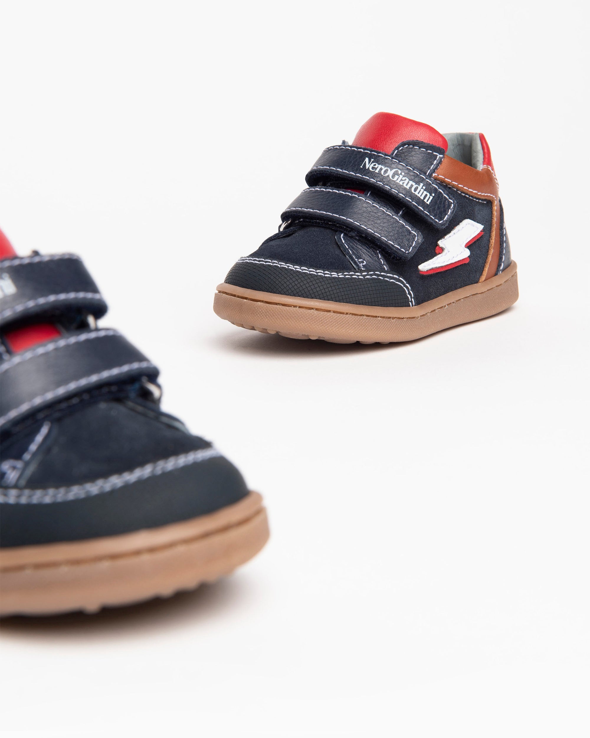 Baskets en daim pour bébé garçon