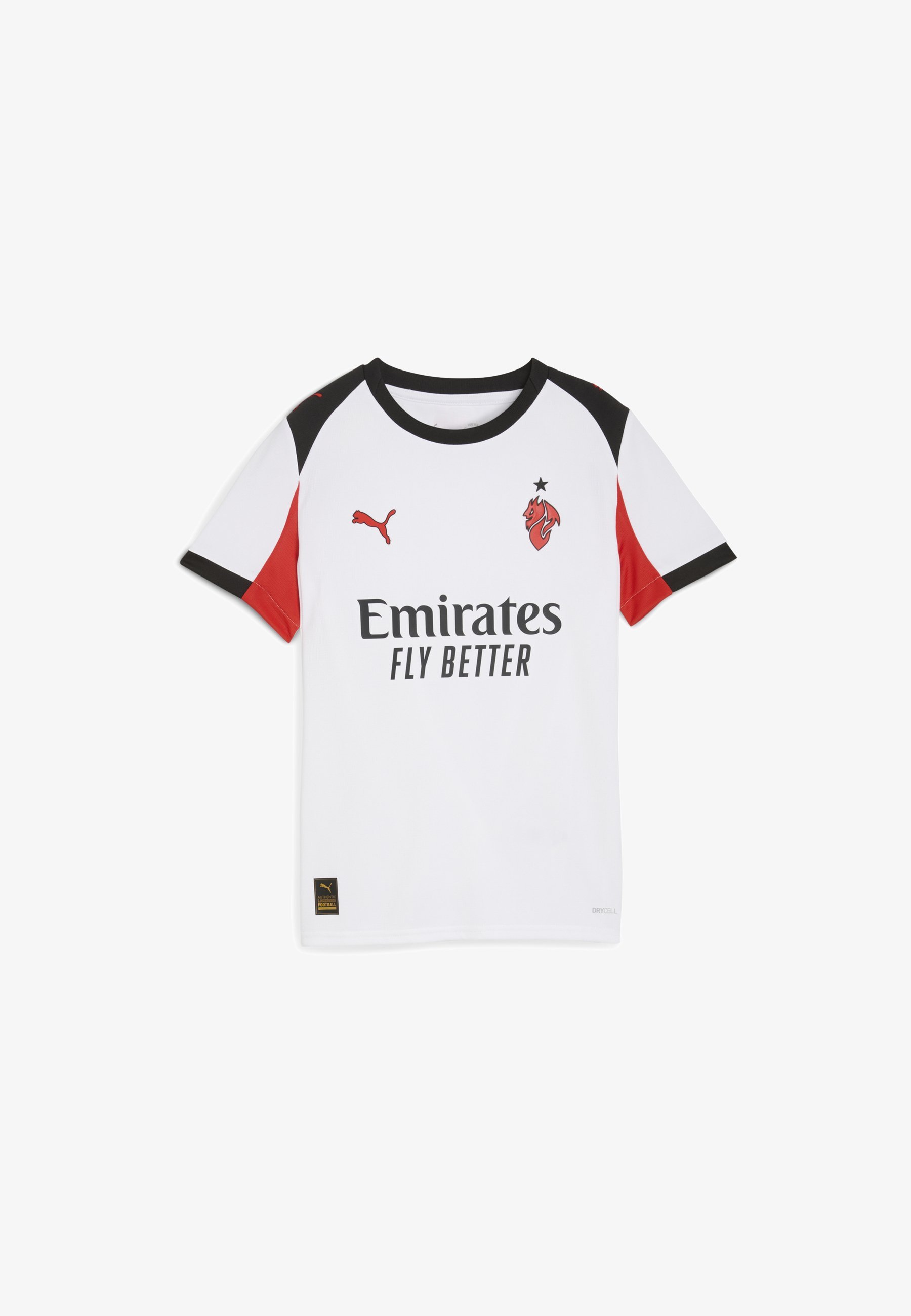 Puma ACM AWAY JERSEY REPLICA JR - Voetbalshirt - puma wit-voor alle tijden rood
