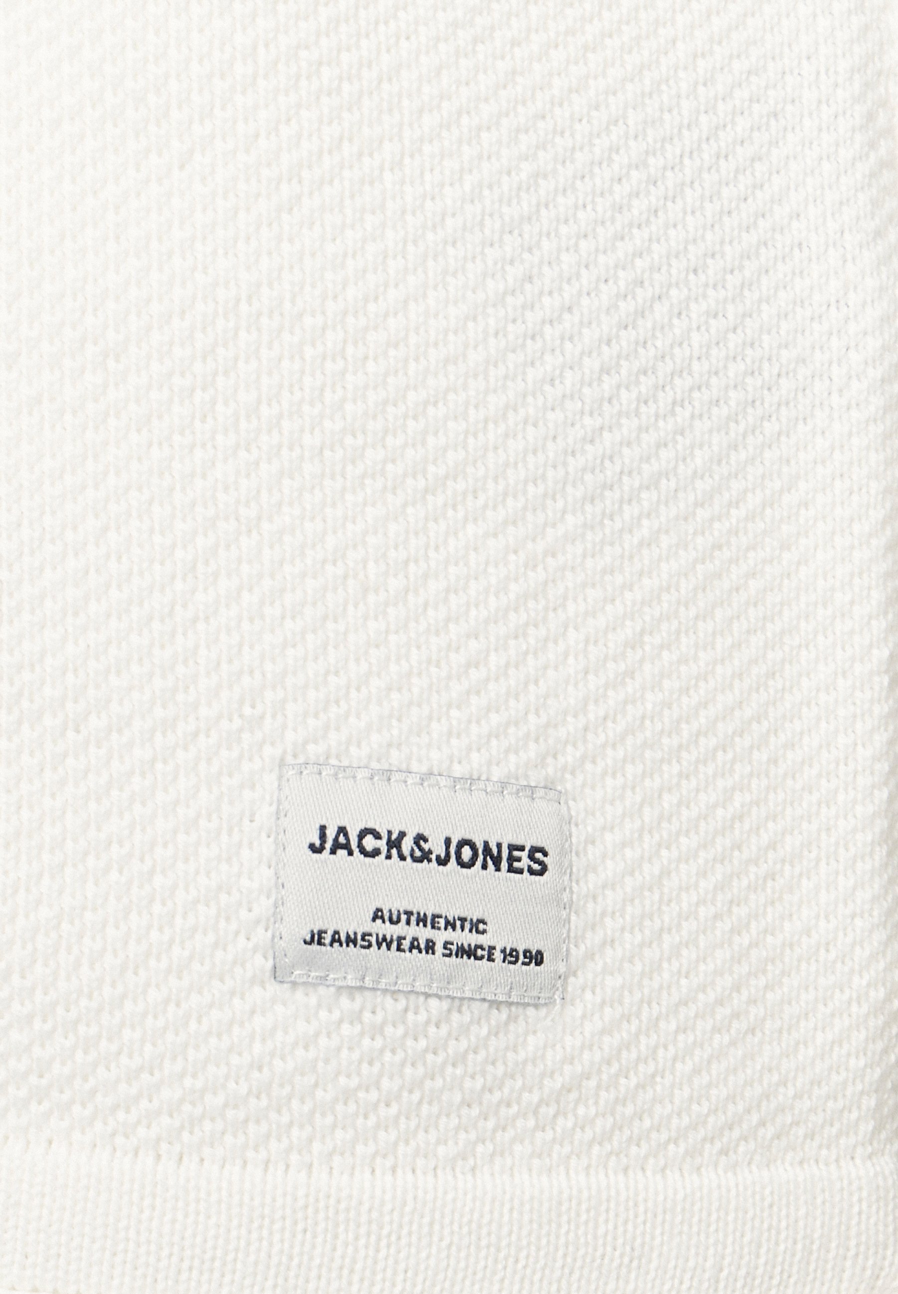 Pull Jack & Jones JJEHILL à col rond - Cloud Dancer