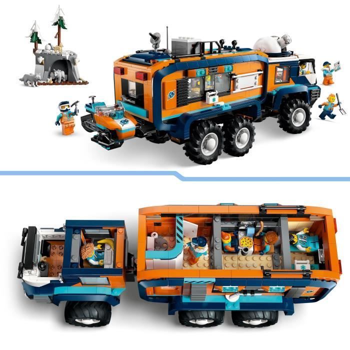 LEGO City 60471 Wetenschapstruck van de Arctische Ontdekkers - Speelgoed voor jongens vanaf 8 jaar