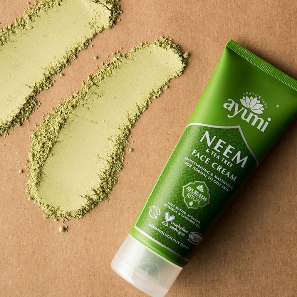 Ayumi Naturals Neem & Tea Tree Gezichtscrème 100ml