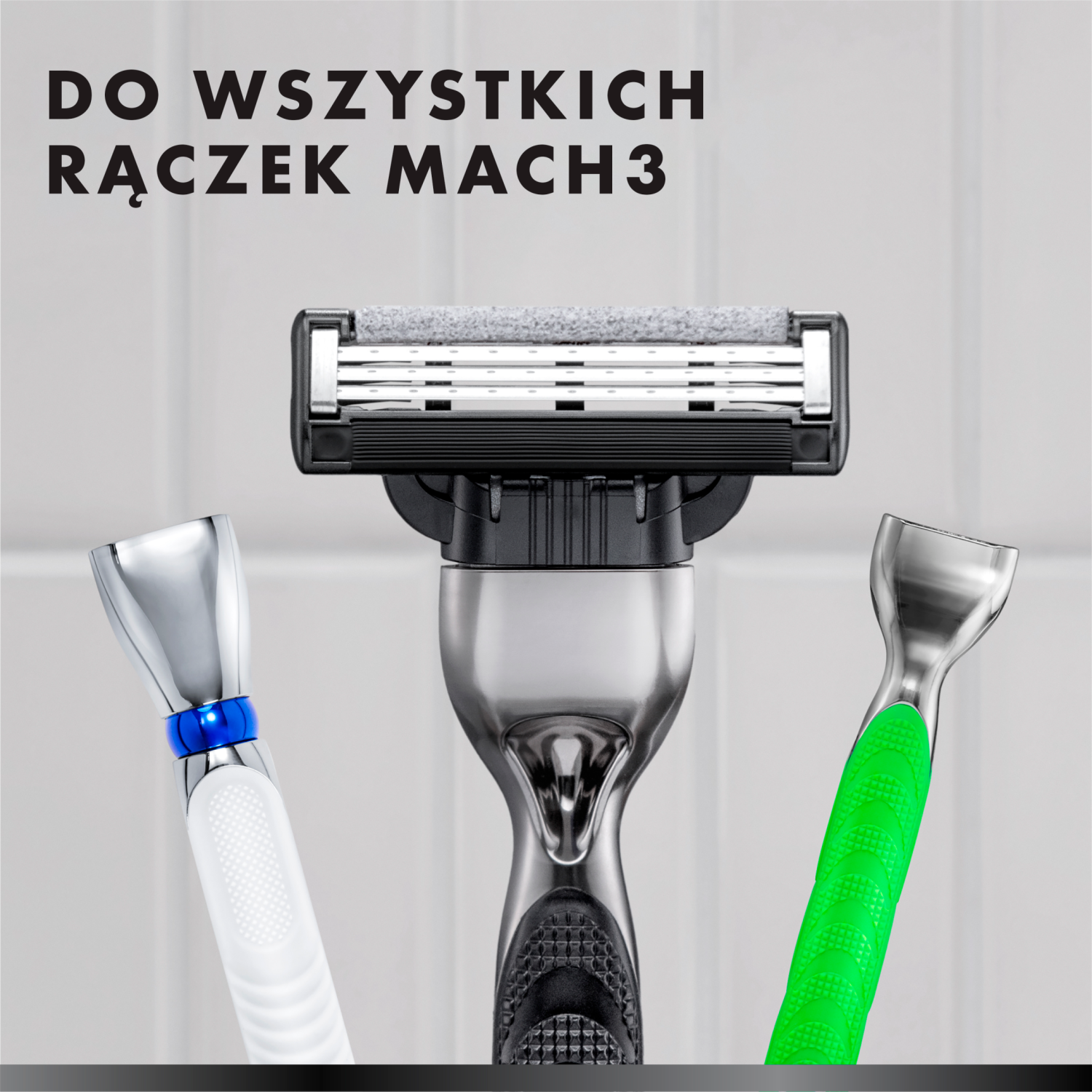 Gillette Mach 3 Carbone