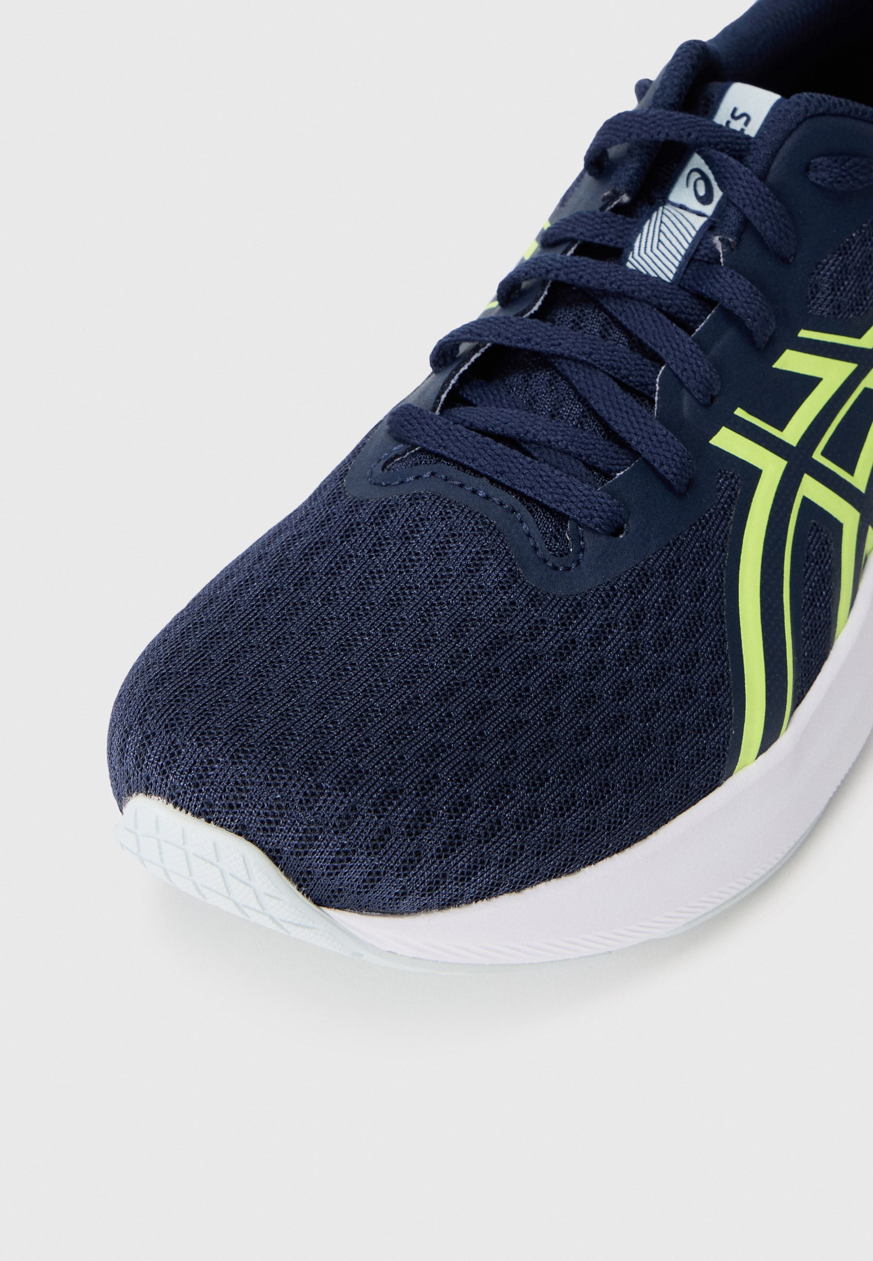 ASICS PATRIOT 14 - Hardloopschoenen voor op de weg - middernacht/helder geel