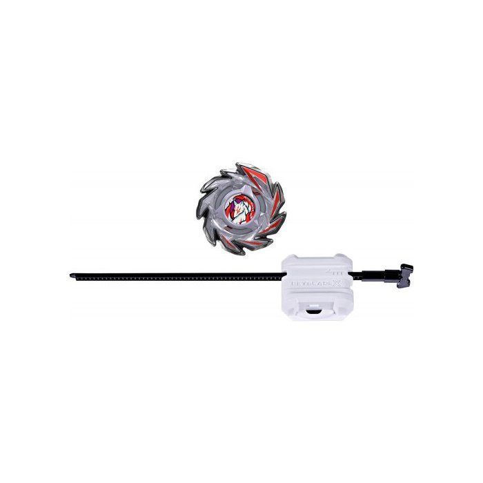 Beyblade X Brush Fox J 9-70GR Spinning Top Set - Spinning Top + Launcher - Attack Type + 1 Card