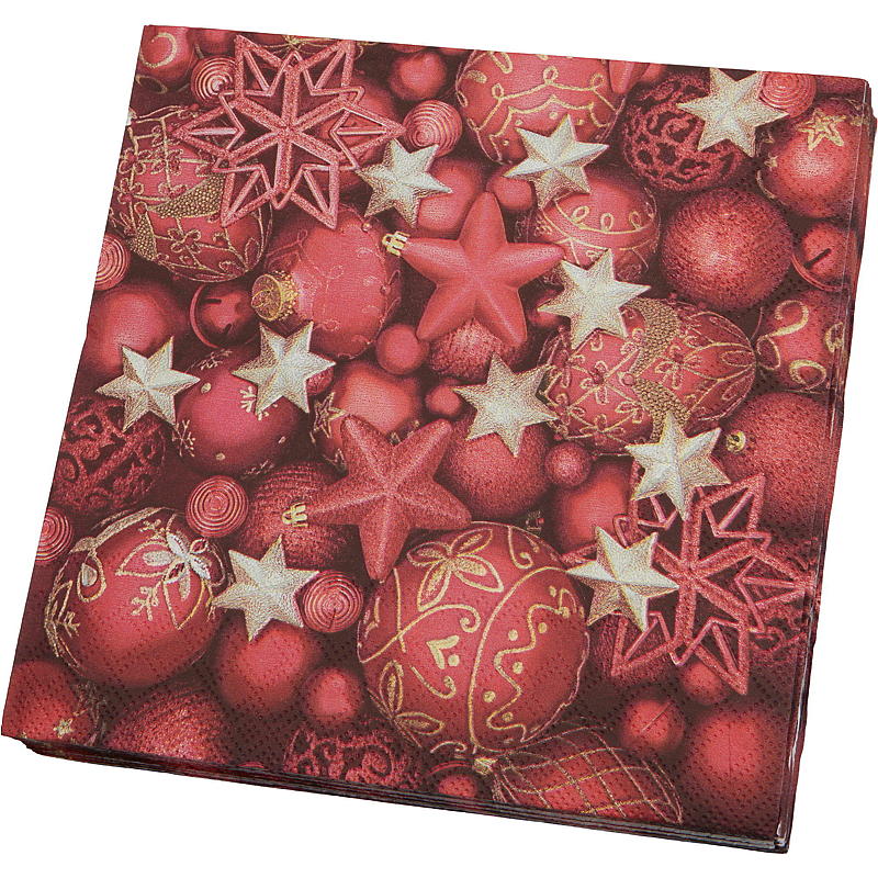 Vie Eco Servietter 20-pak 33x33 cm, julemotiv