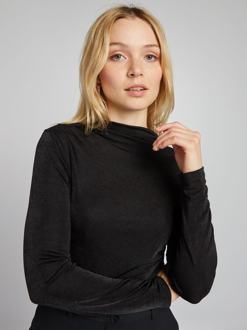 Body iridescente - Preto