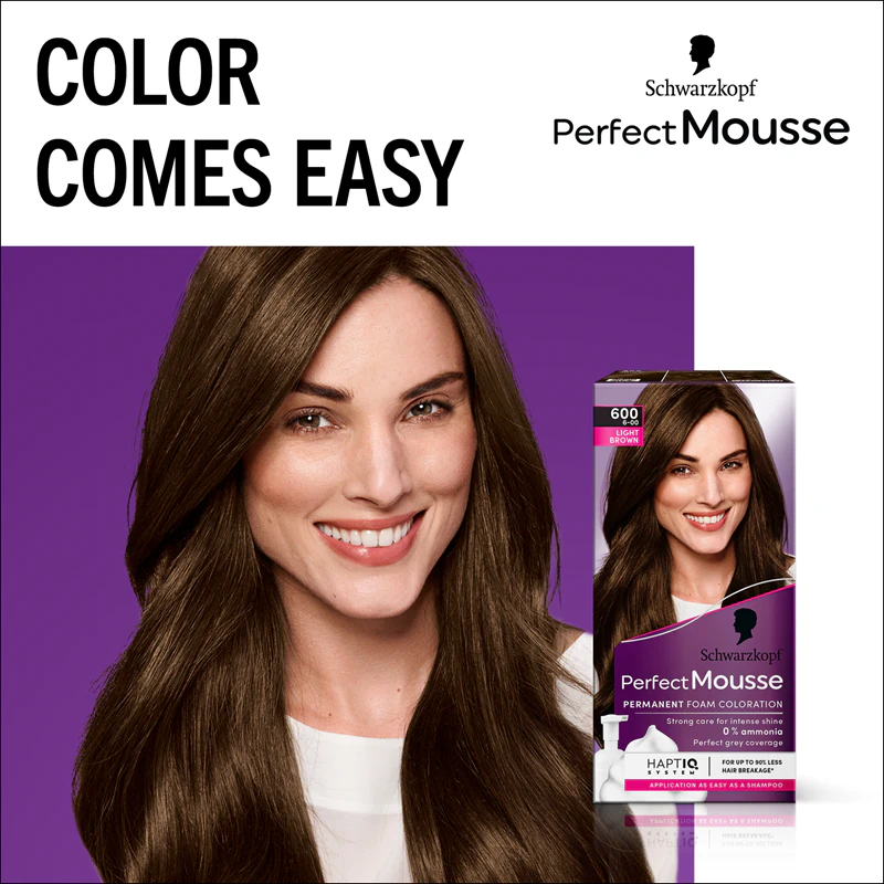 Schwarzkopf Perfect Mousse permanente haarkleuring