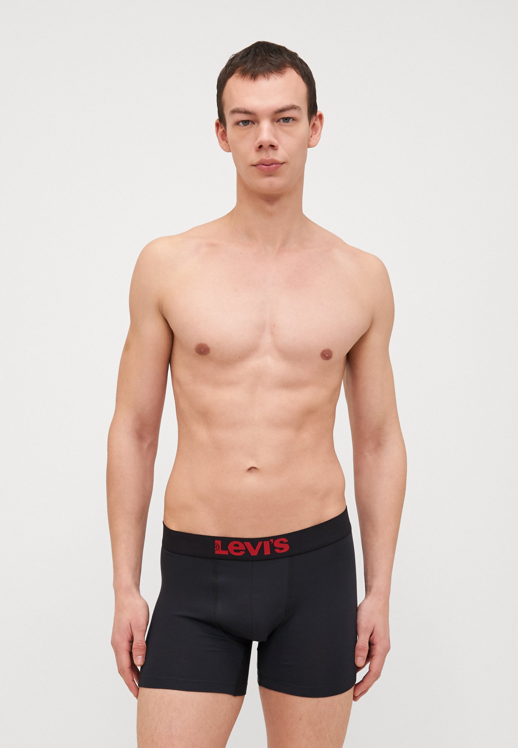 Levi's® MEN SOLID BASIC VINTAGE PACK 4 - Slip - rosso/nero