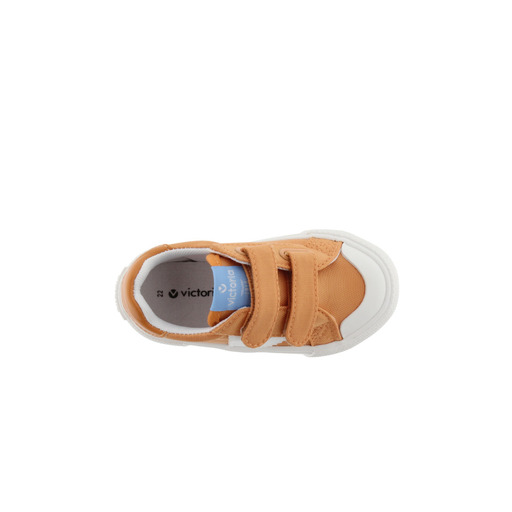 Baskets Victoria Tribu en nylon avec logo contrastant et double fermeture Velcro