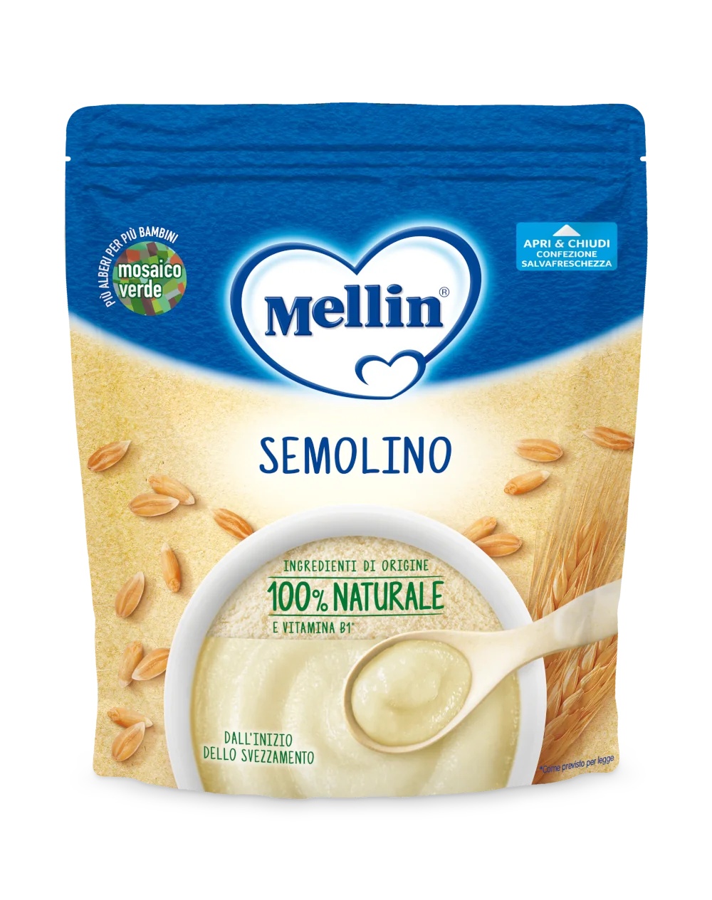 MELLIN Mellin Griesmeelcrème 200 g Babyvoeding