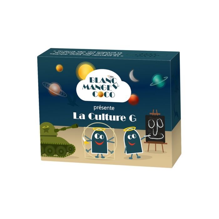 Blanc Manger Coco Culture G - Board game - Party game for adults - 200 cards on general knowledge