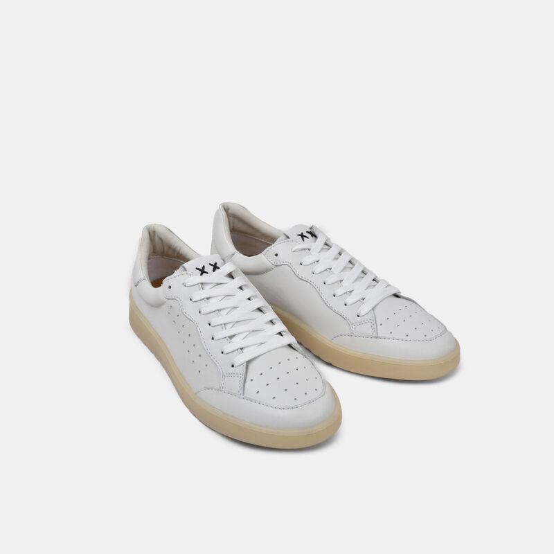 Herrsneakers i läder
