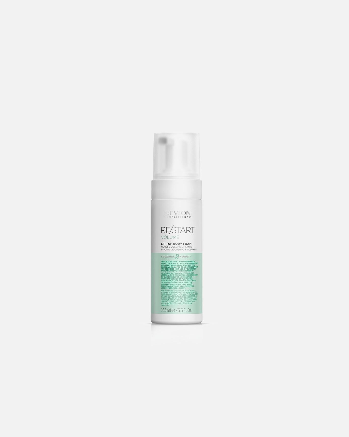 Revlon Professional Hair Mousse Restart RE/START™ VOLUME Volumizing hab vékonyszálú hajra - 165 ml