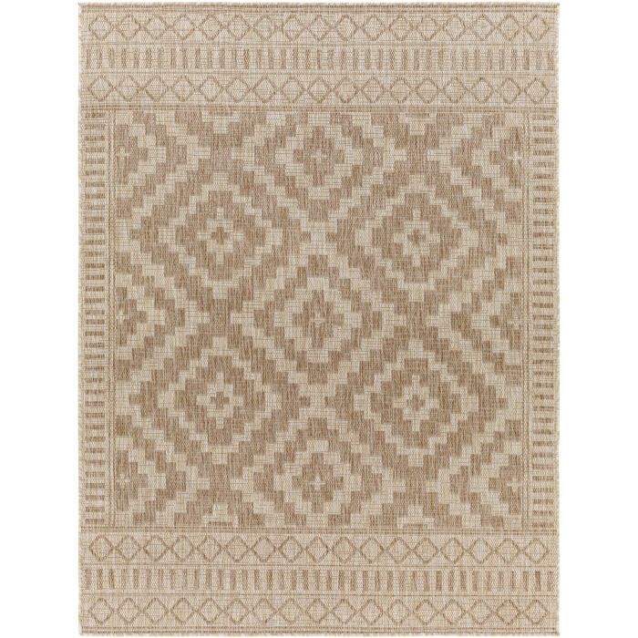 LIVABLISS Outdoor/Indoor vloerkleed, Jute-look, TRICIA, 200x275cm, Beige/Ivoor