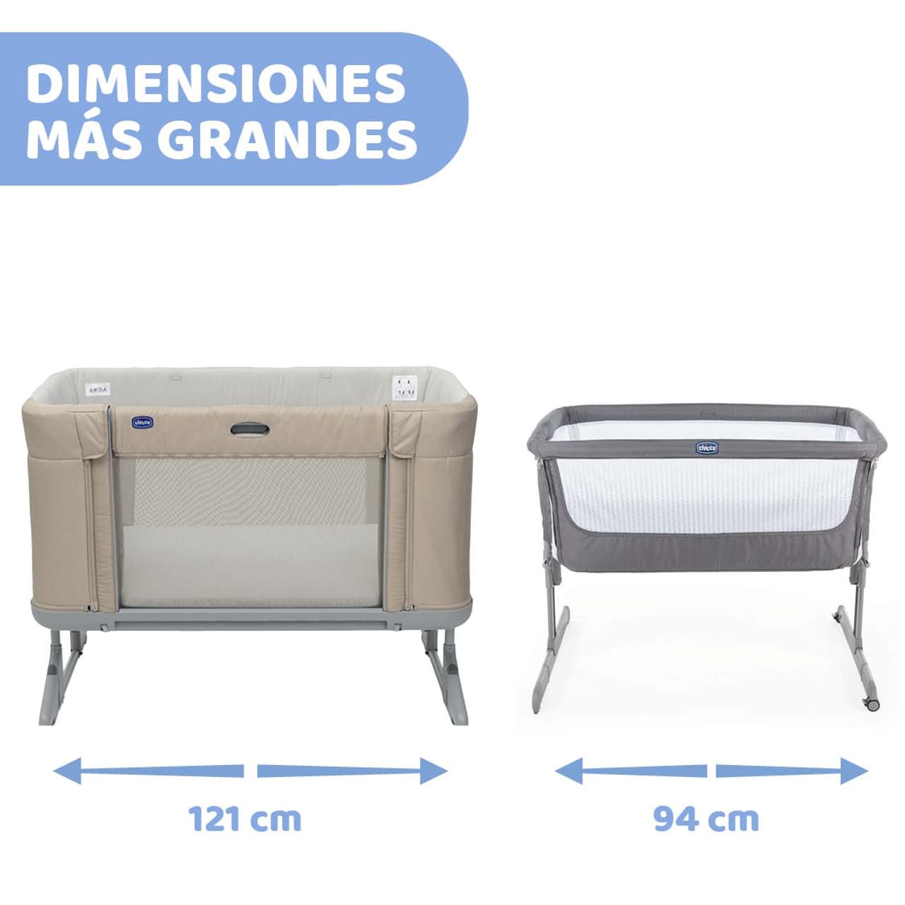Chicco Next2Me Forever Κούνια με Κοινόχρηστο Χώρο