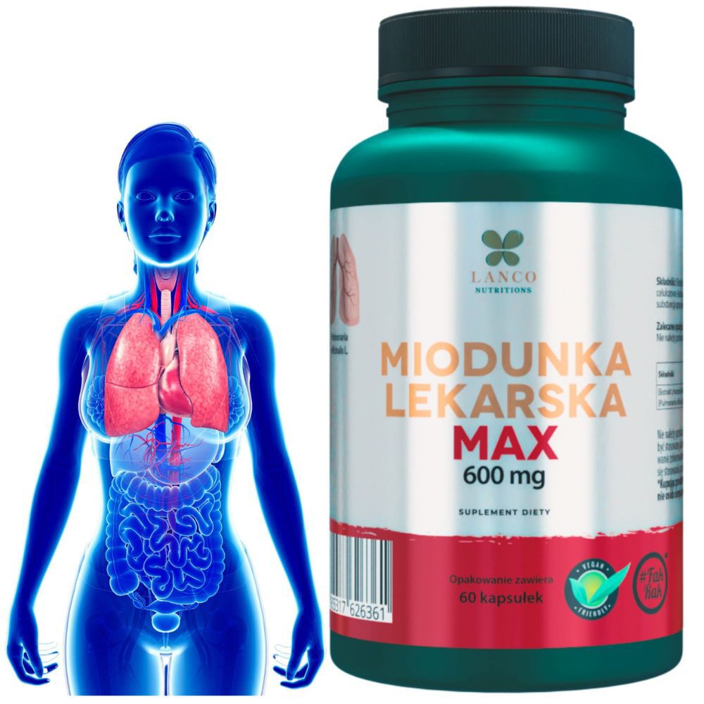 Lanco Nutritions Miodunka Lekarska Max 600 mg