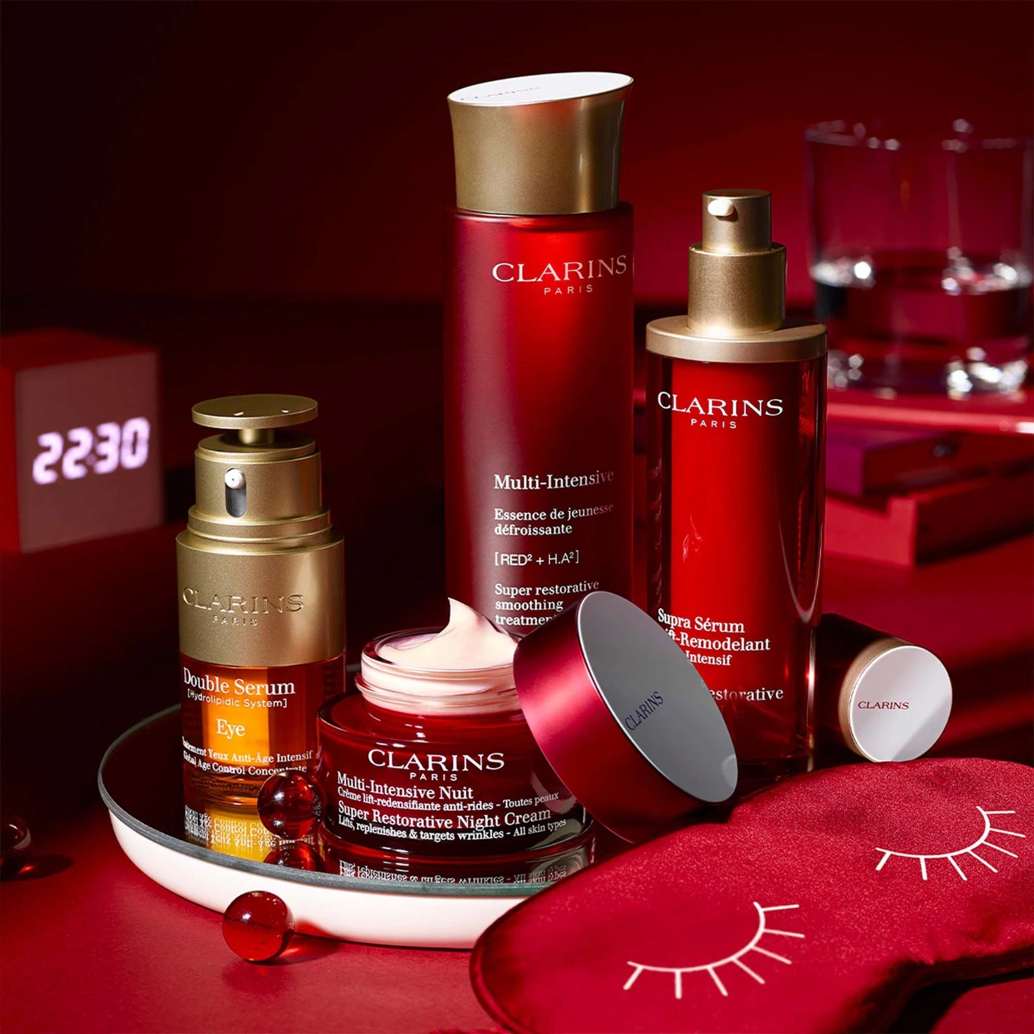 Clarins Nuit Crème lift-redensifiante anti-rides - Peaux très sèches