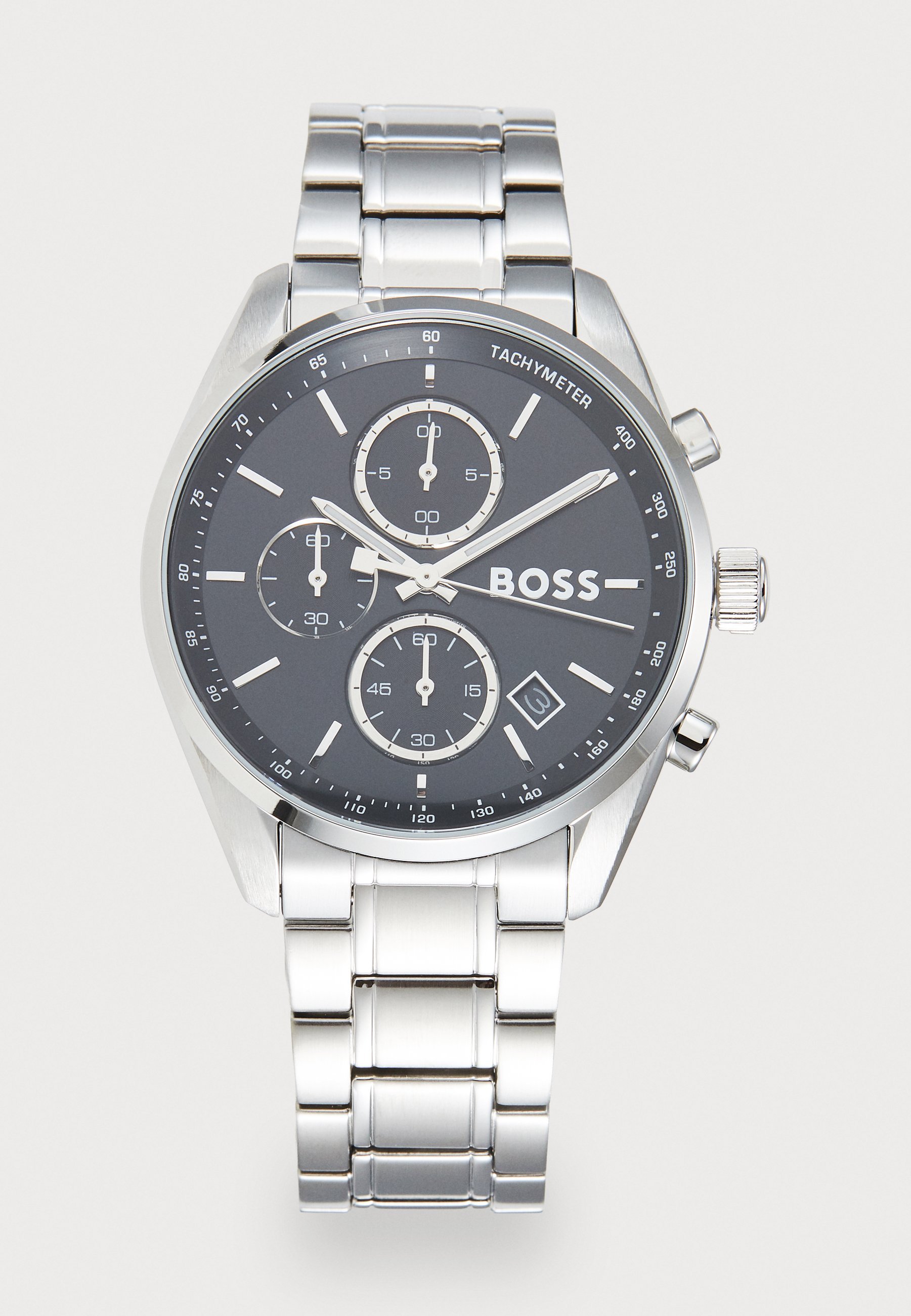 BOSS GRAND PRIX 40 - Chronograafhorloge - zilverkleurig/zwart