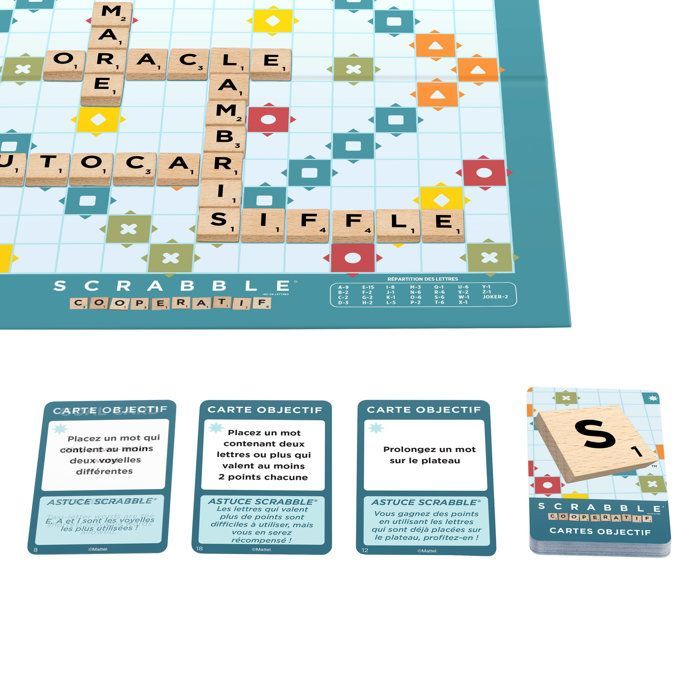 Scrabble Clássico - 2 em 1 - Mattel Games - JGR63