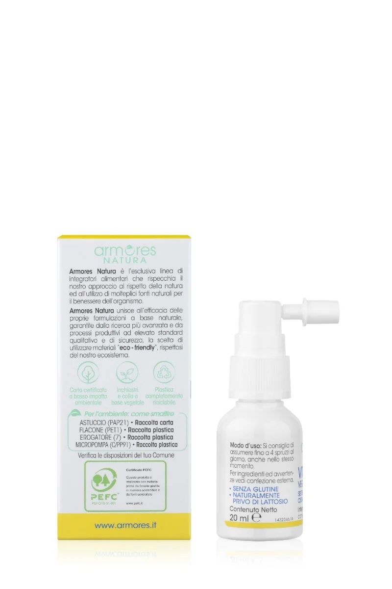 ARMORES NATURA Armores Natura Vegetarische Vitamine D Spray 20 ml Vitaminesupplement