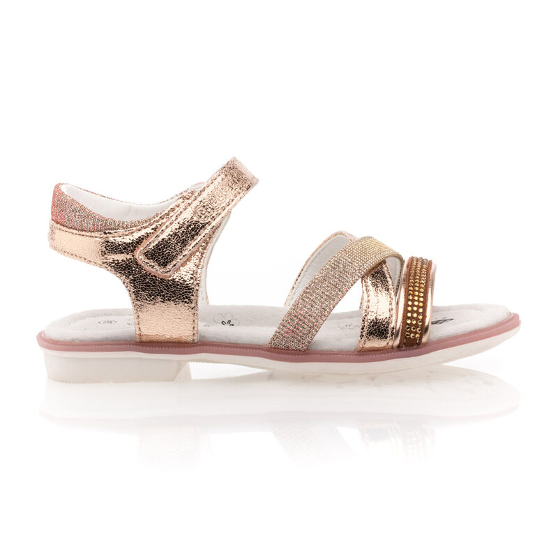 Roze meisjessandalen/schoenen met open tenen