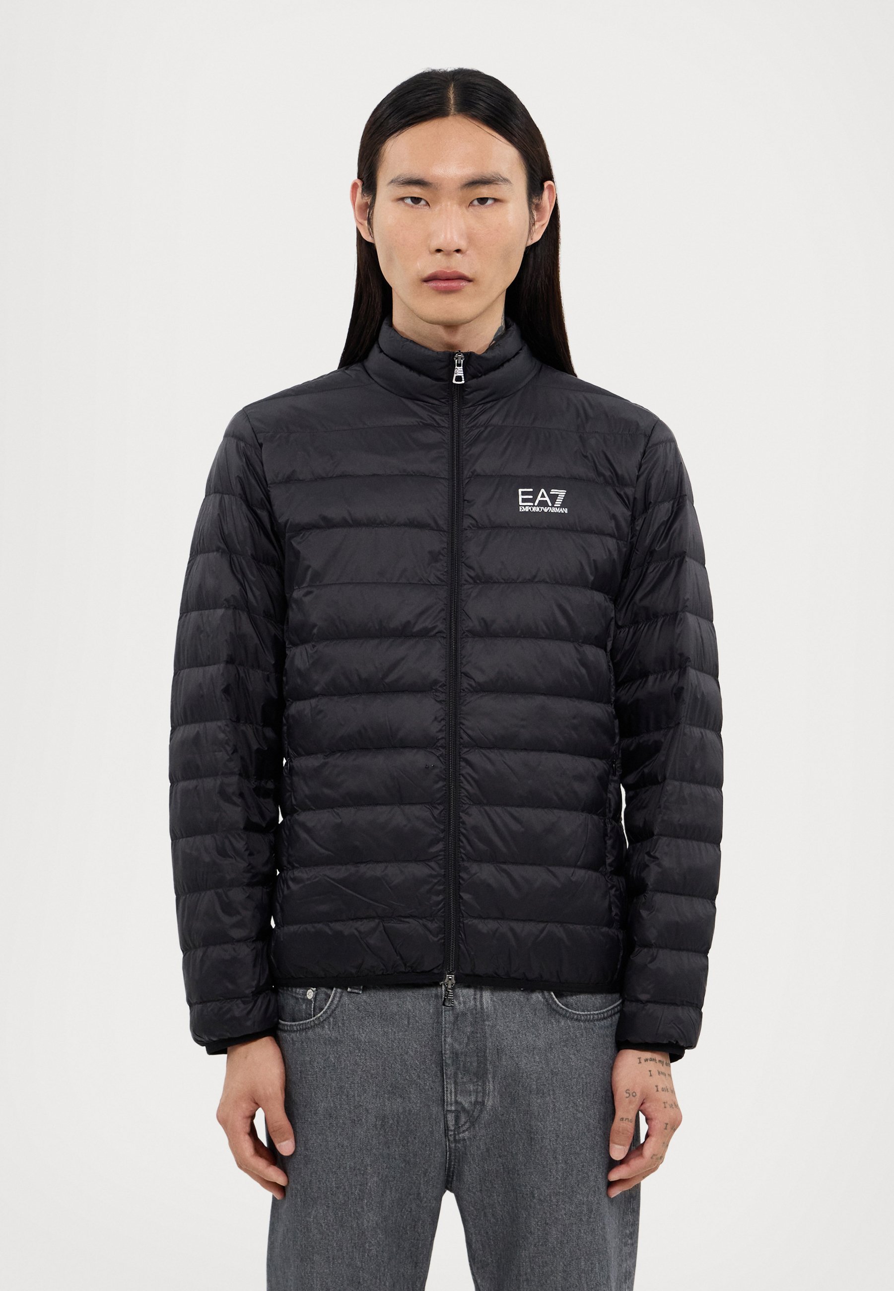 EA7 Emporio Armani TRAIN CORE JACKET - Donsjack - zwart