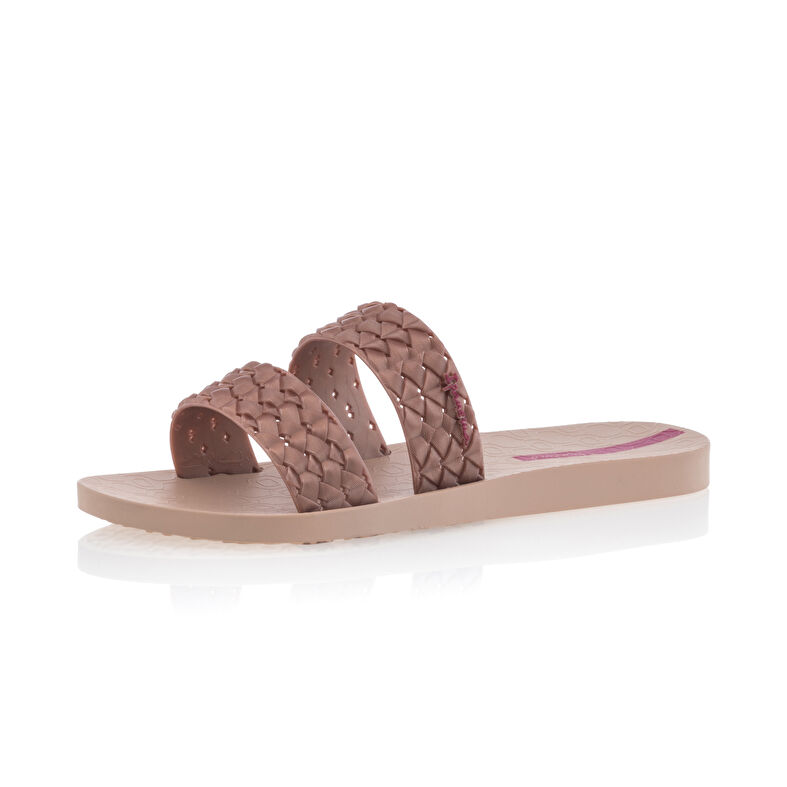 Rosa sandaler med stringtruse til dame