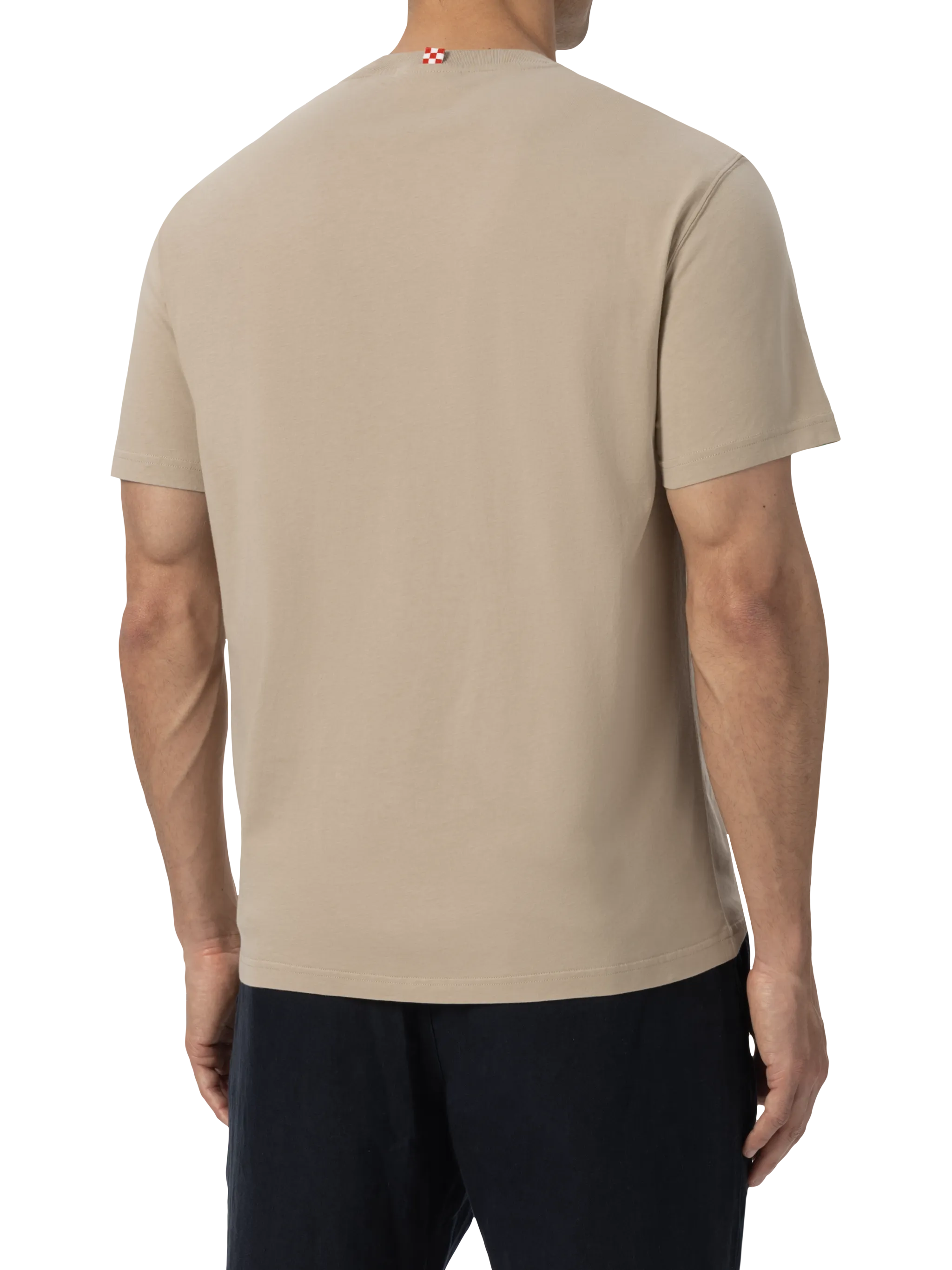 T-shirt Portofino in jersey di cotone classic fit con ricamo Nine to W