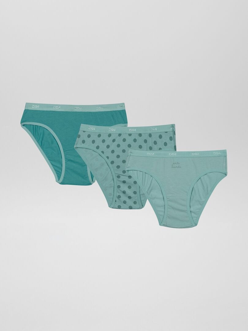 Set van 3 'DIM' slips - GROEN