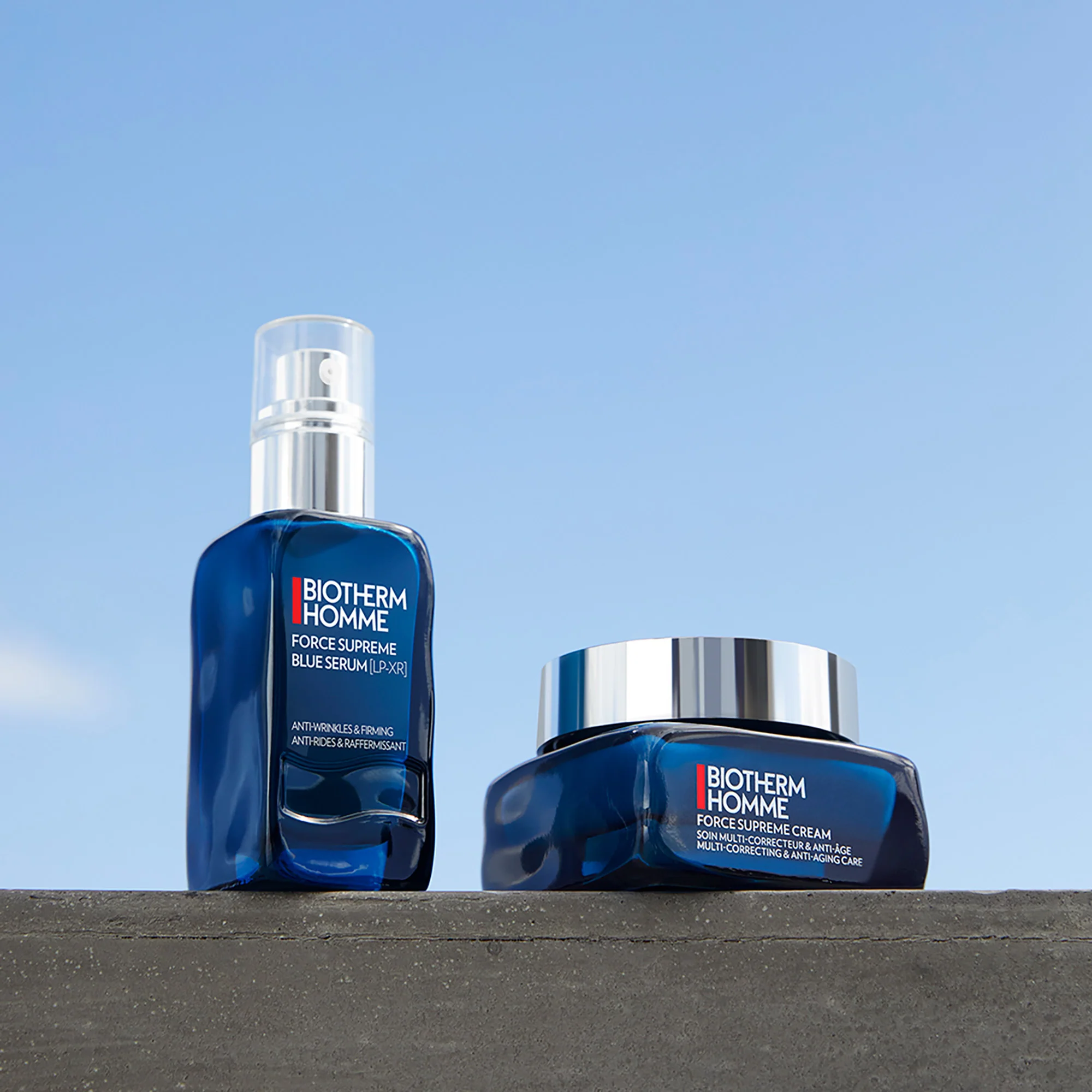 Biotherm Homme Force Supreme Blue Serum - Siero viso antirughe