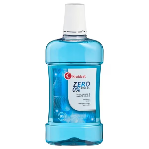 Kruidvat tečnost za ispiranje usta s 0% alkohola<br>500ml