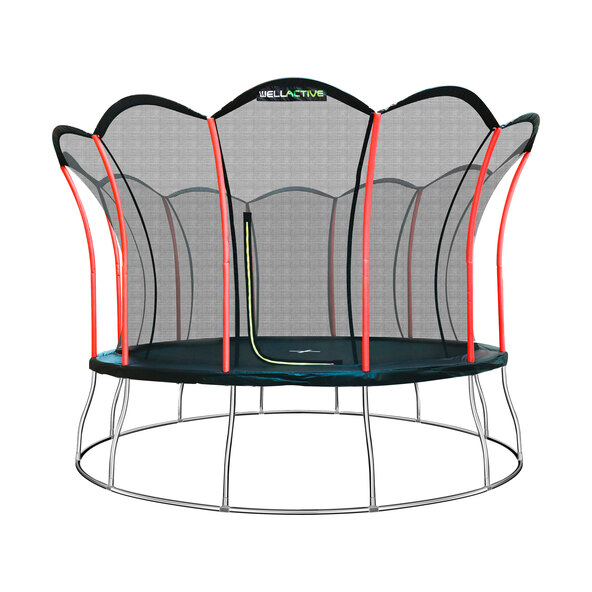 Tuintrampoline Lotus, Ø 366 cm