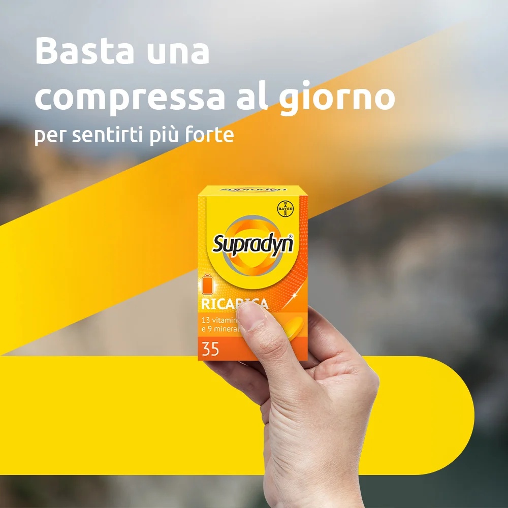 SUPRADYN Supradyn Complemento alimenticio 35 comprimidos multivitamínicos y minerales