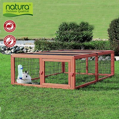 Trixie Natura Outdoor Run with Roof - Rectangle