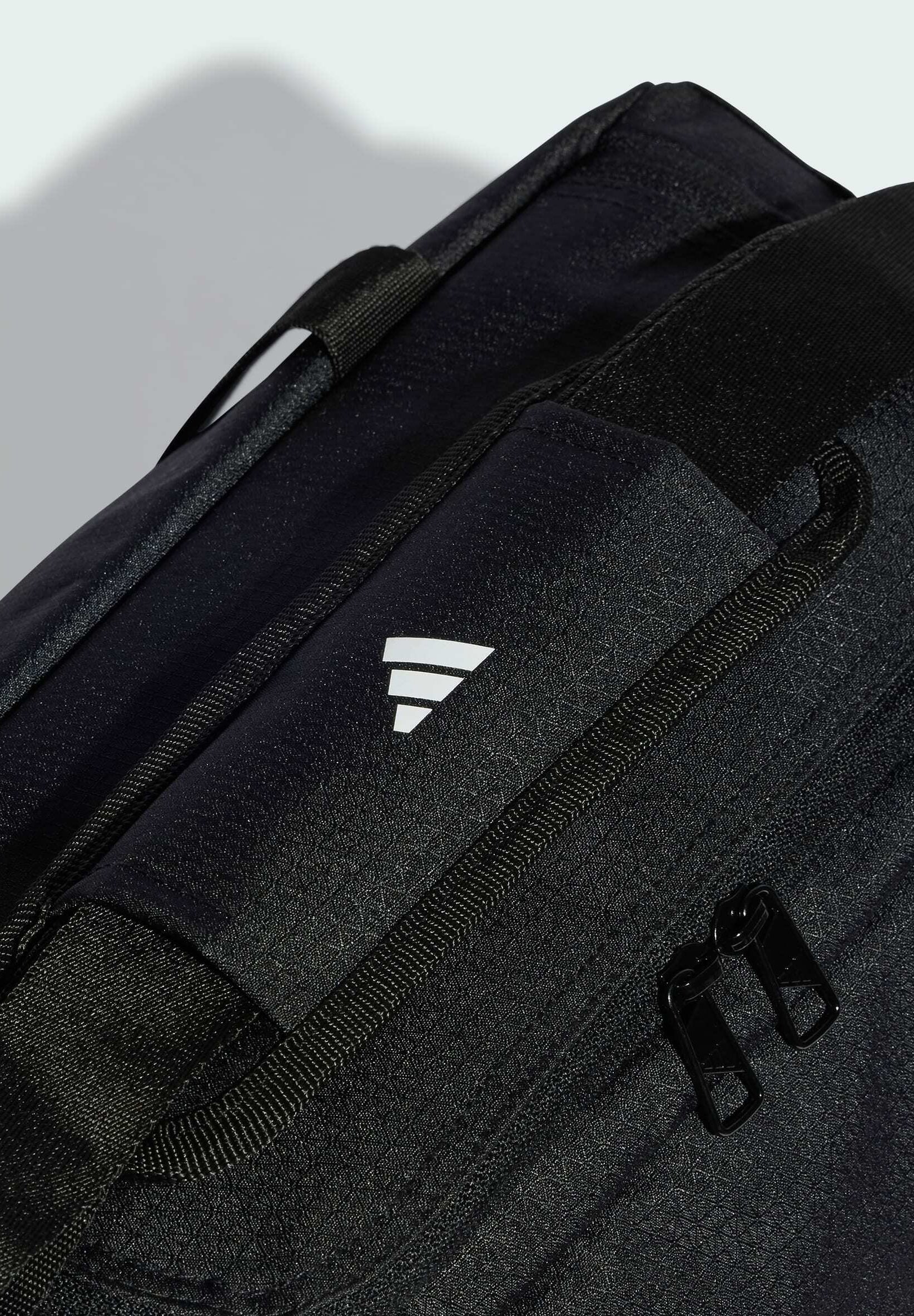 adidas Performance ESSENTIALS 3-STRIPES DUFFEL XSMALL - Taška - černobílá