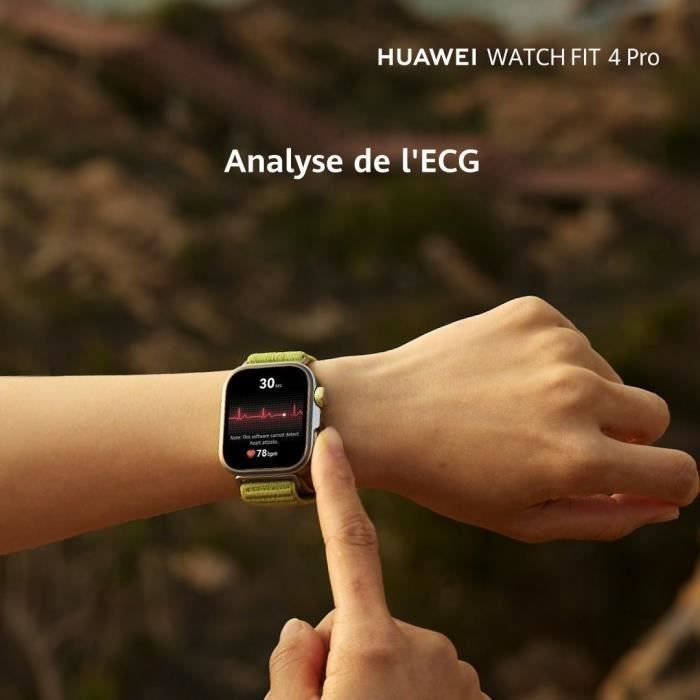 Smartwatch - HUAWEI - Watch FIT 4 PRO - Black