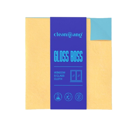 Cleangang Gloss Boss dwustronna ściereczka do szyb i luster