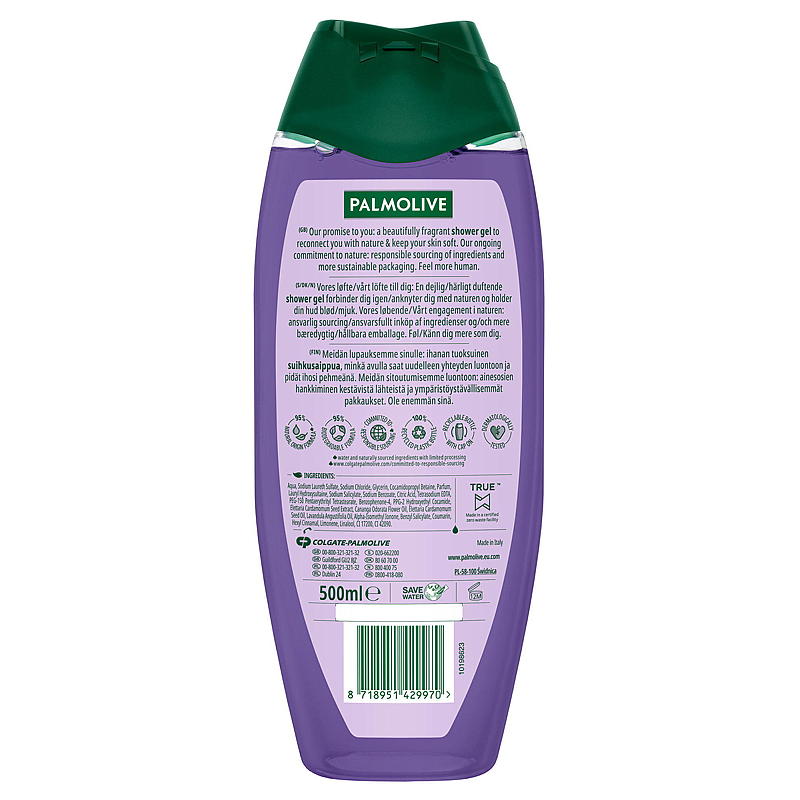 Gel de ducha Palmolive 500 ml Relajación puesta de sol natural
