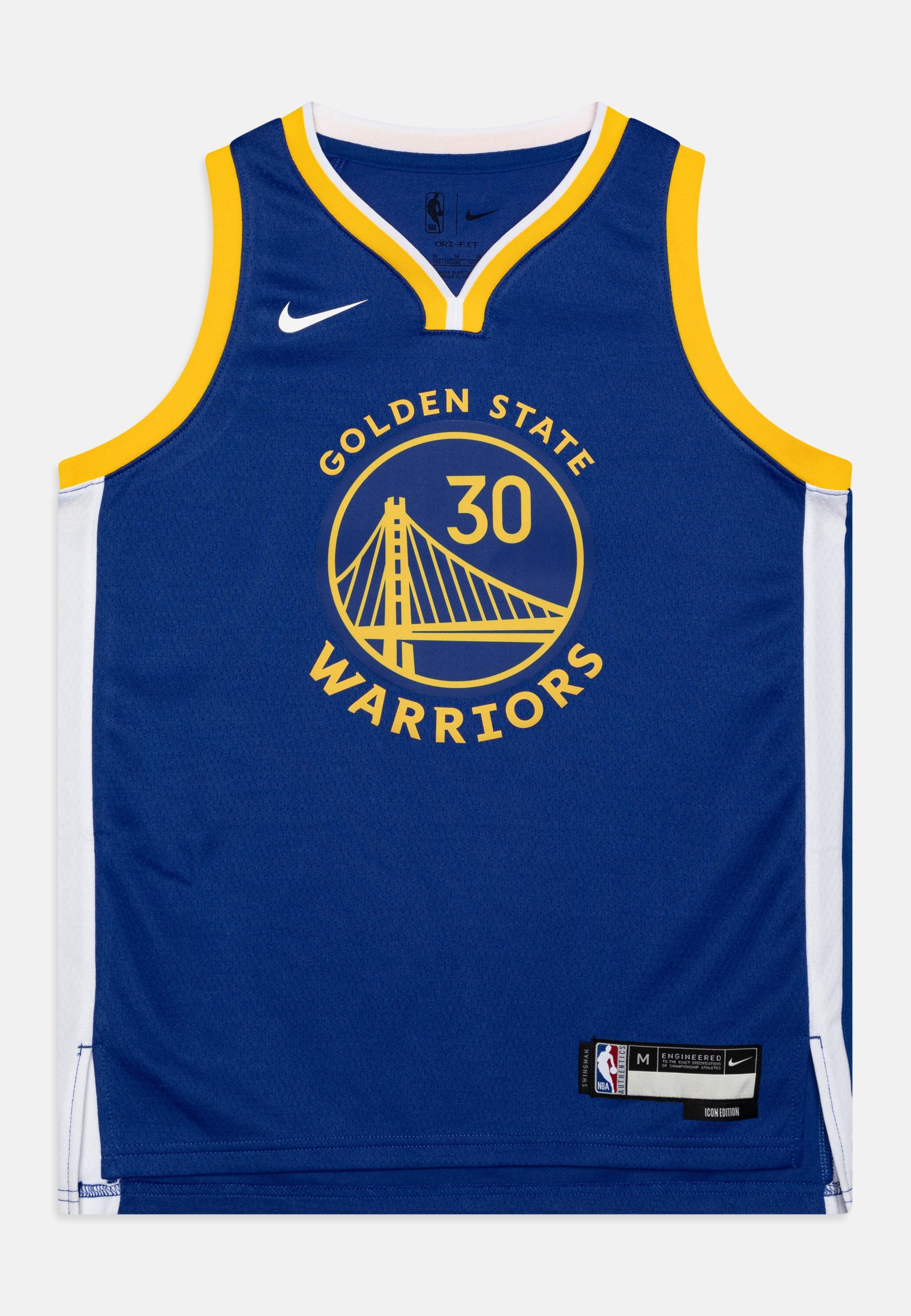 Nike Performance NBA GOLDEN STATE WARRIORS CURRY STEPHEN JONGENS ICON SWINGMAN UNISEX - Clubkleding - blauw
