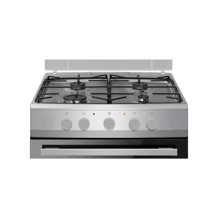Fagor 74L 4-Flammen-Gasherd, silber - FACG2002S