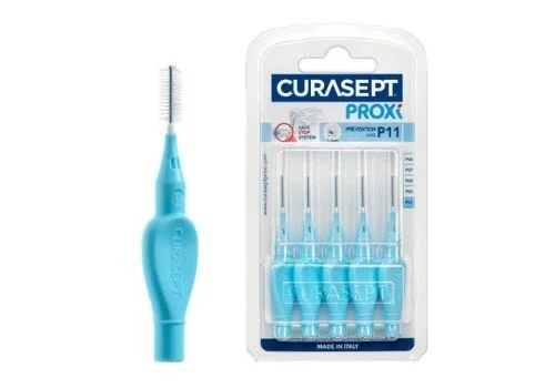 CURASEPT Curasept Proxi P11 1,1 mm blaue Interdentalbürste 6 Stück