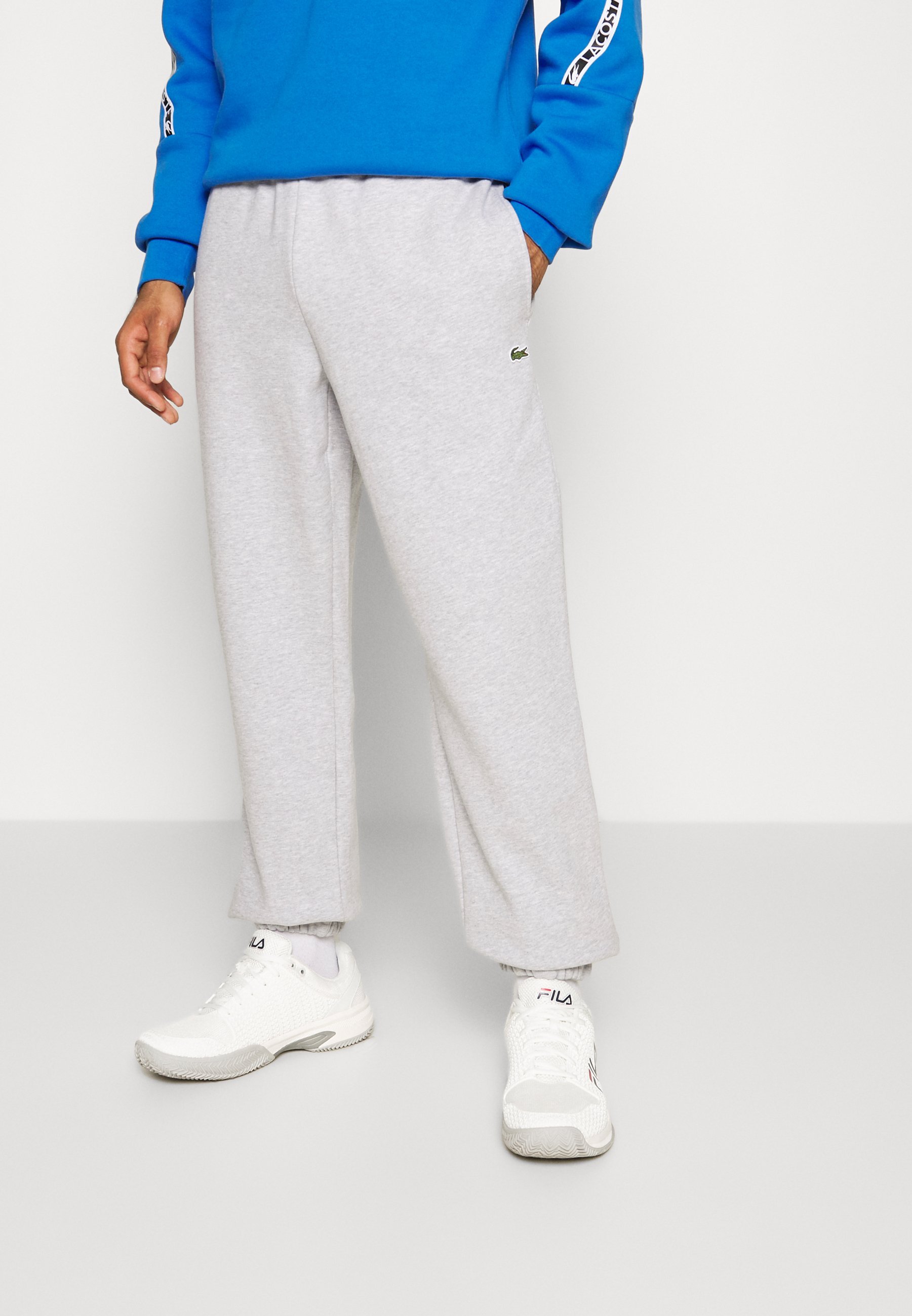 Lacoste Sport CLASSIC - Trainingsbroek - zilverkleurig